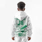 Cricket South Africa Custom Kid Hoodie White Version Proteas - African Pride