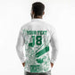 Cricket South Africa Custom Long Sleeve Polo Shirt White Version Proteas - African Pride