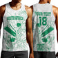 Cricket South Africa Custom Men Tank Top White Version Proteas - African Pride