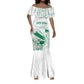 Cricket South Africa Custom Mermaid Dress White Version Proteas - African Pride