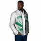 Cricket South Africa Custom Padded Jacket White Version Proteas