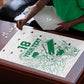 Cricket South Africa Custom Puzzle White Version Proteas