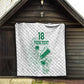 Cricket South Africa Custom Quilt White Version Proteas - African Pride