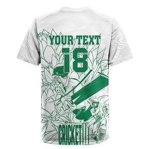 Cricket South Africa Custom Rugby Jersey White Version Proteas - African Pride