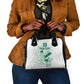 Cricket South Africa Custom Shoulder Handbag White Version Proteas - African Pride