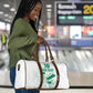 Cricket South Africa Custom Travel Bag White Version Proteas