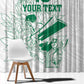 Cricket South Africa Custom Window Curtain White Version Proteas - African Pride