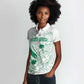 Cricket South Africa Custom Women Polo Shirt White Version Proteas - African Pride