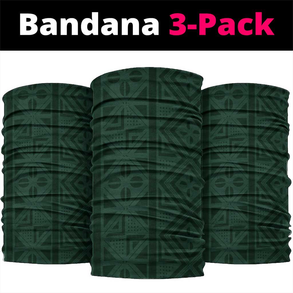 South Africa Springbok Jumping Neck Gaiter With Kente Patterns - African Pride