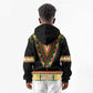 Africa Dashiki Kid Hoodie Embroidery Neckline Floral Pattern