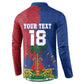 Custom Afro-Haitians Football Spirit Button Sweatshirt Les Grenadiers 2026 World Cup