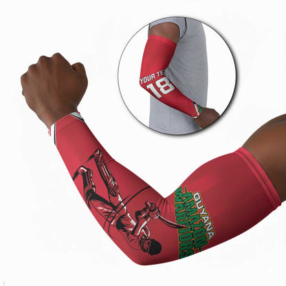 Guyana Cricket Amazon Warriors Custom Arm Sleeves Go Champion