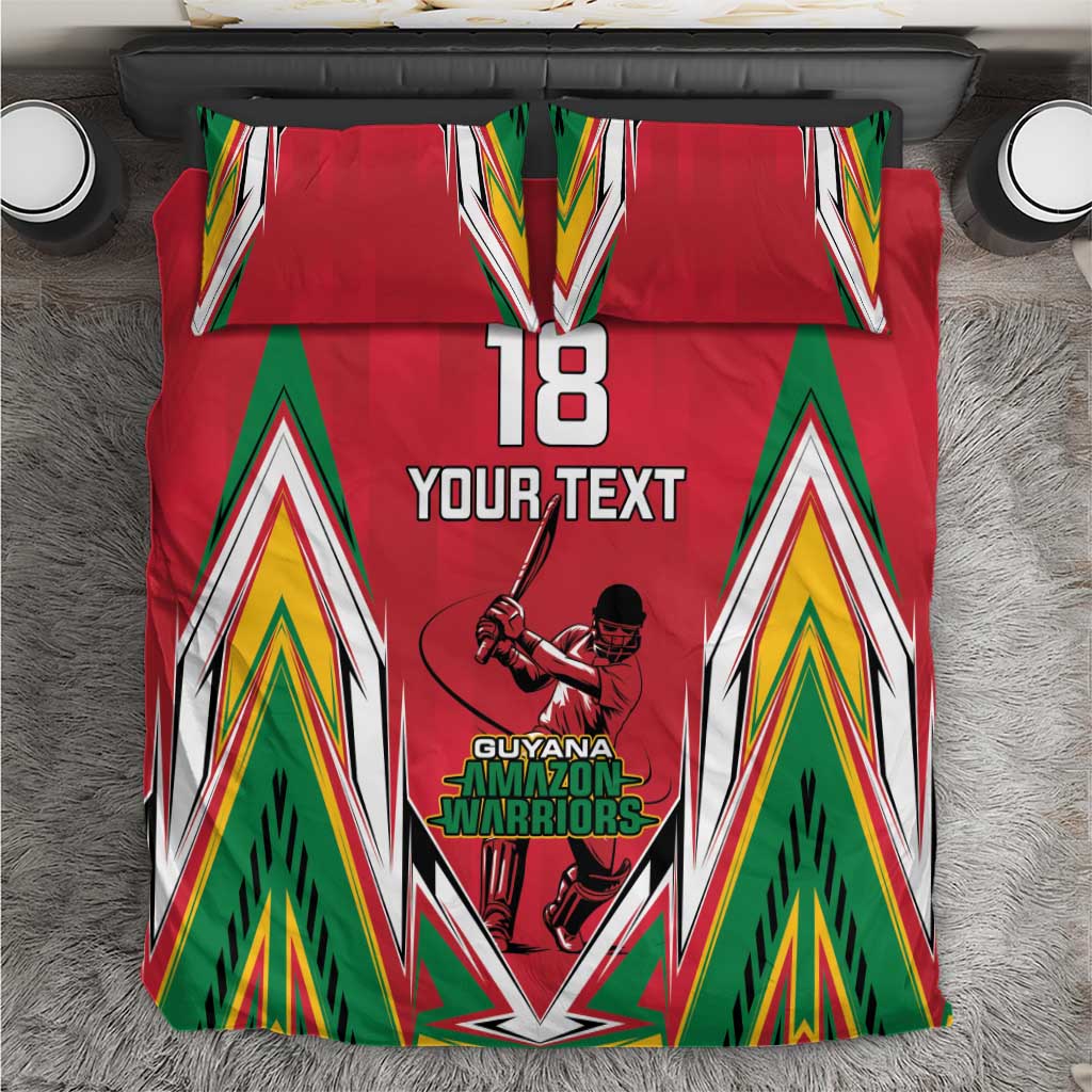 Guyana Cricket Amazon Warriors Custom Bedding Set Go Champion - African Pride
