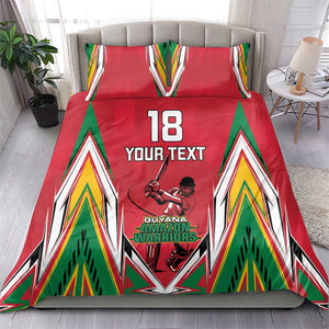 Guyana Cricket Amazon Warriors Custom Bedding Set Go Champion - African Pride