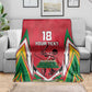 Guyana Cricket Amazon Warriors Custom Blanket Go Champion - African Pride