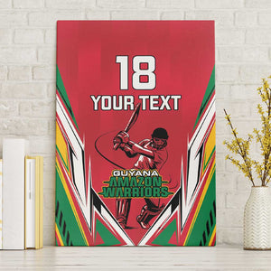 Guyana Cricket Amazon Warriors Custom Canvas Wall Art Go Champion - African Pride
