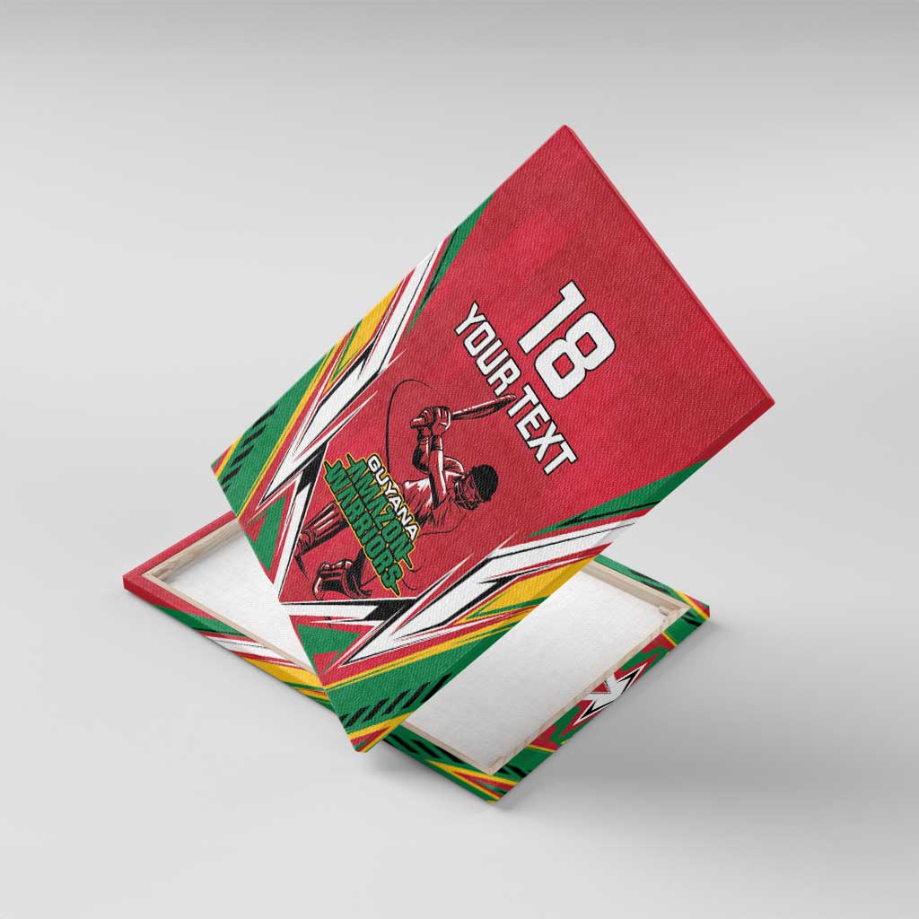 Guyana Cricket Amazon Warriors Custom Canvas Wall Art Go Champion - African Pride