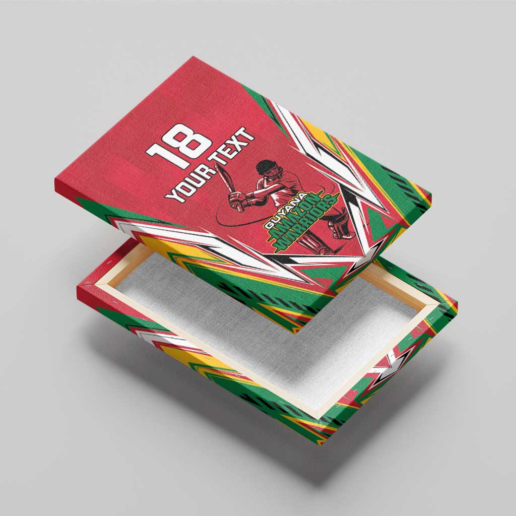 Guyana Cricket Amazon Warriors Custom Canvas Wall Art Go Champion - African Pride