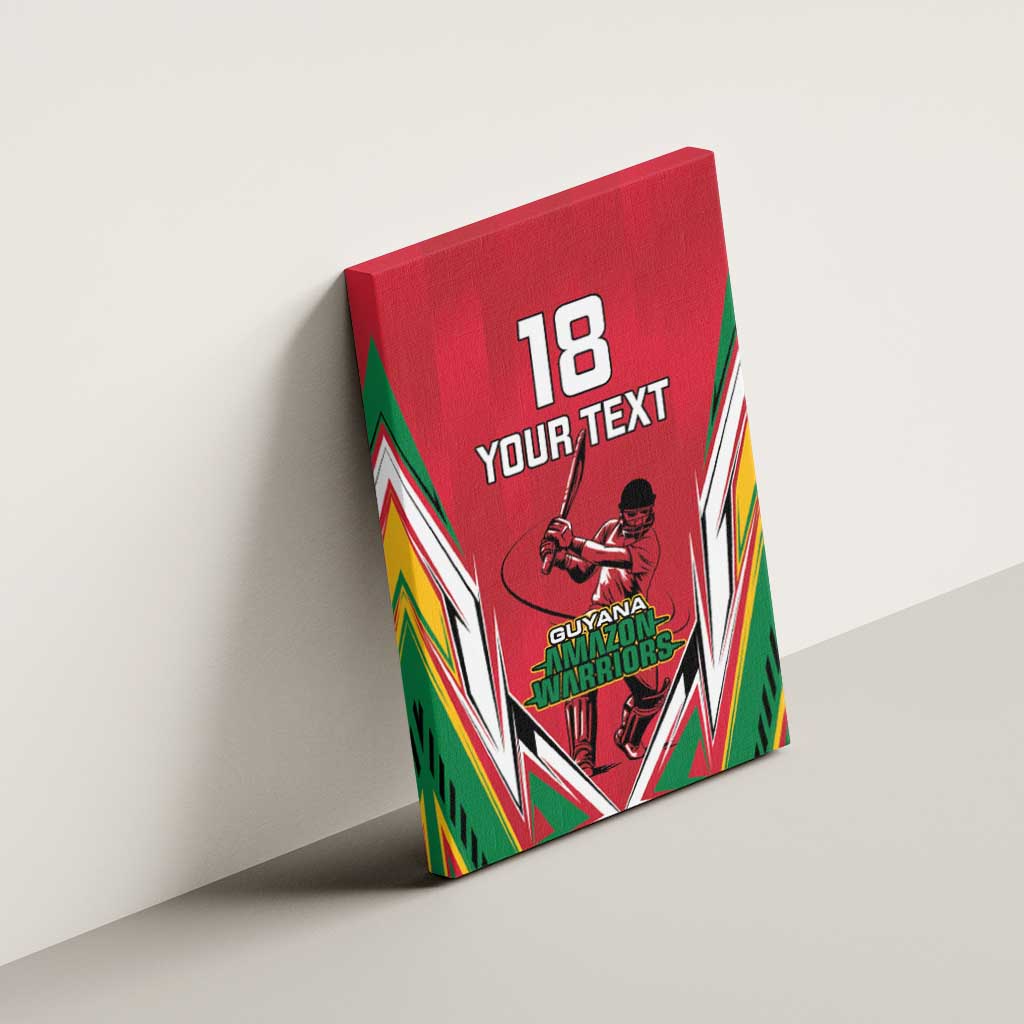 Guyana Cricket Amazon Warriors Custom Canvas Wall Art Go Champion - African Pride
