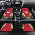 Guyana Cricket Amazon Warriors Custom Car Mats Go Champion - African Pride