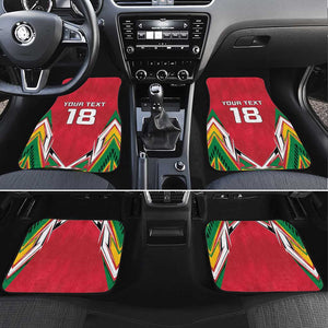 Guyana Cricket Amazon Warriors Custom Car Mats Go Champion - African Pride
