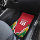 Guyana Cricket Amazon Warriors Custom Car Mats Go Champion - African Pride