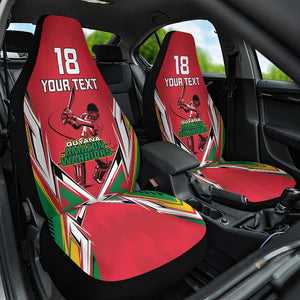 Guyana Cricket Amazon Warriors Custom Car Seat Cover Go Champion - African Pride