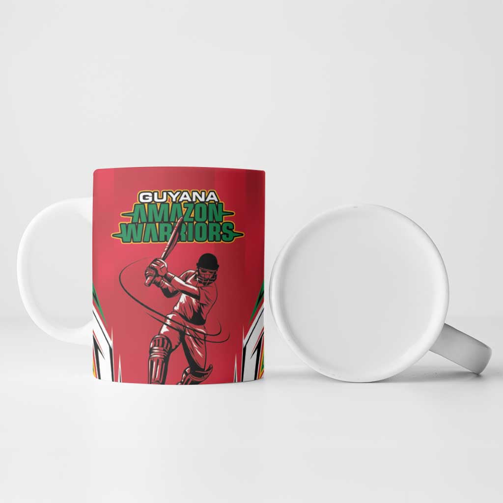 Guyana Cricket Amazon Warriors Custom Ceramic Mug Go Champion