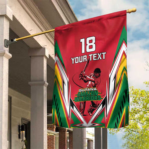 Guyana Cricket Amazon Warriors Custom Garden Flag Go Champion - African Pride