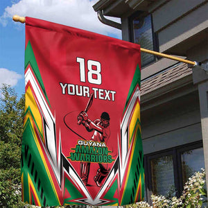 Guyana Cricket Amazon Warriors Custom Garden Flag Go Champion - African Pride