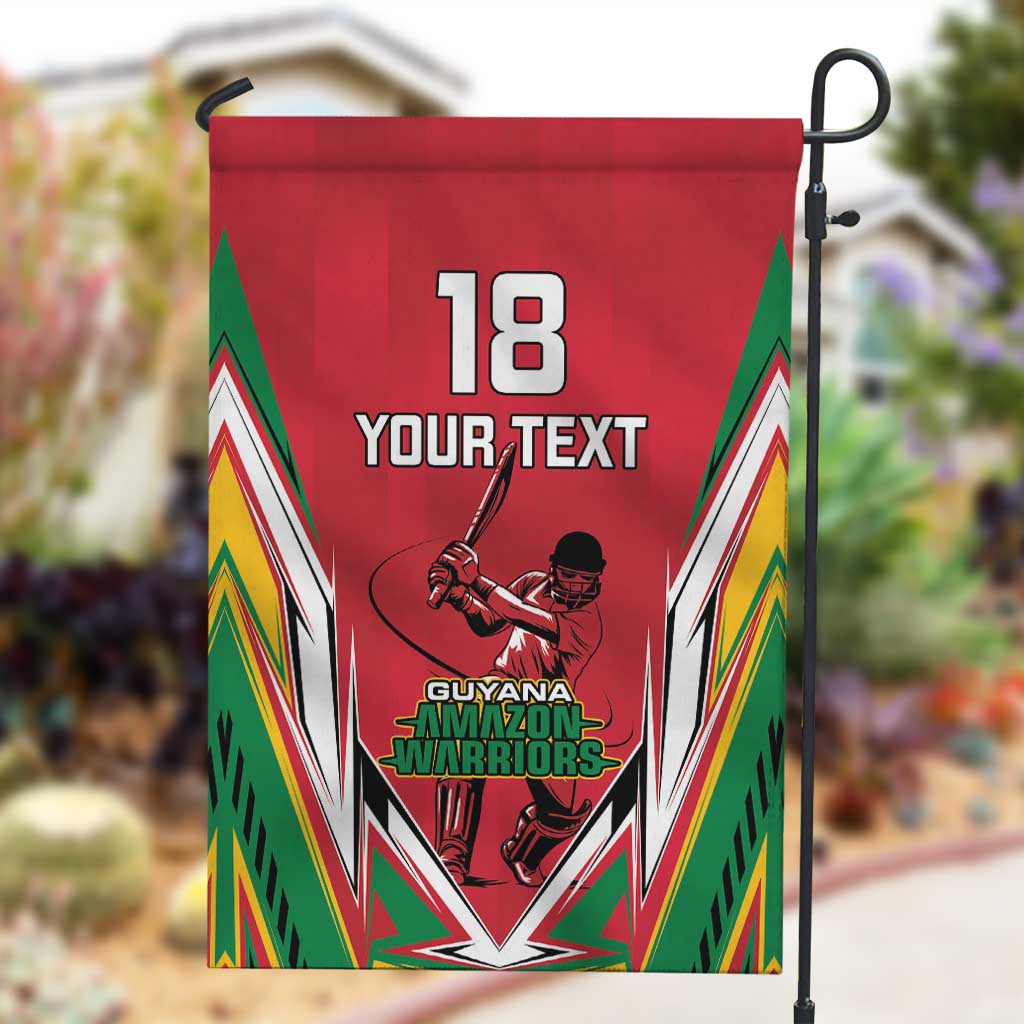Guyana Cricket Amazon Warriors Custom Garden Flag Go Champion - African Pride