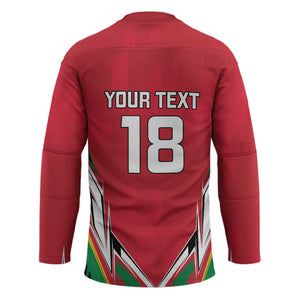 Guyana Cricket Amazon Warriors Custom Hockey Jersey Go Champion