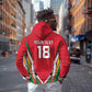 Guyana Cricket Amazon Warriors Custom Hoodie Go Champion - African Pride
