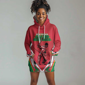 Guyana Cricket Amazon Warriors Custom Hoodie Dress Go Champion - African Pride