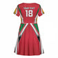 Guyana Cricket Amazon Warriors Custom Kid Short Sleeve Dress Go Champion - African Pride