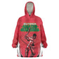 Guyana Cricket Amazon Warriors Custom Kid Wearable Blanket Hoodie Go Champion - African Pride