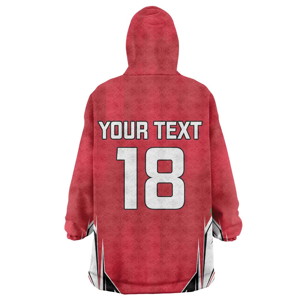 Guyana Cricket Amazon Warriors Custom Kid Wearable Blanket Hoodie Go Champion - African Pride