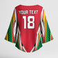 Guyana Cricket Amazon Warriors Custom Kimono Sleeve Blouse Go Champion