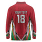 Guyana Cricket Amazon Warriors Custom Long Sleeve Polo Shirt Go Champion - African Pride