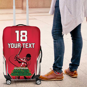 Guyana Cricket Amazon Warriors Custom Luggage Cover Go Champion - African Pride