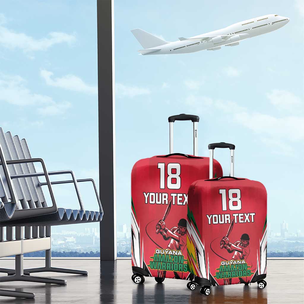 Guyana Cricket Amazon Warriors Custom Luggage Cover Go Champion - African Pride