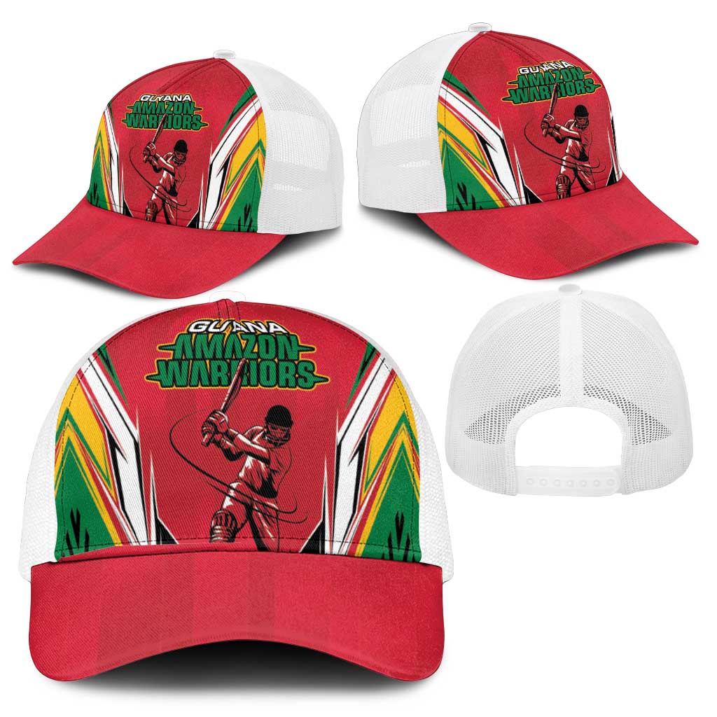 Guyana Cricket Amazon Warriors Mesh Trucker Cap Go Champion - African Pride