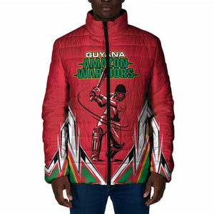 Guyana Cricket Amazon Warriors Custom Padded Jacket Go Champion