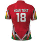 Guyana Cricket Amazon Warriors Custom Polo Shirt Go Champion - African Pride