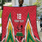 Guyana Cricket Amazon Warriors Custom Quilt Go Champion - African Pride