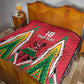 Guyana Cricket Amazon Warriors Custom Quilt Go Champion - African Pride