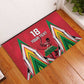 Guyana Cricket Amazon Warriors Custom Rubber Doormat Go Champion - African Pride
