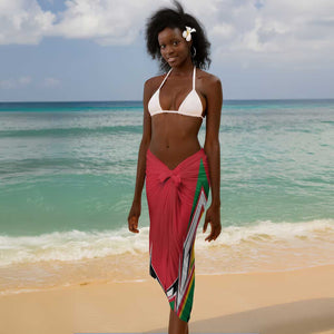 Guyana Cricket Amazon Warriors Custom Sarong Go Champion - African Pride