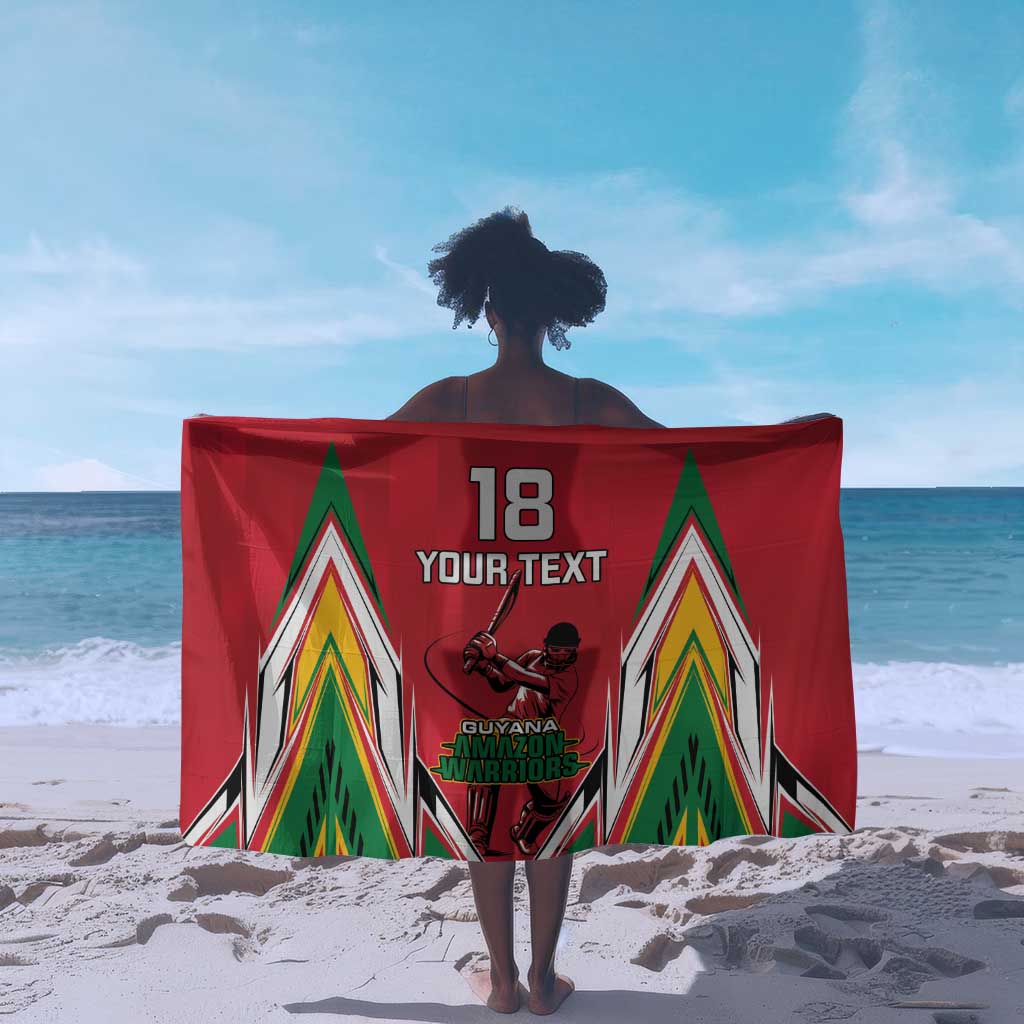 Guyana Cricket Amazon Warriors Custom Sarong Go Champion - African Pride