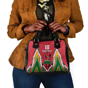 Guyana Cricket Amazon Warriors Custom Shoulder Handbag Go Champion - African Pride